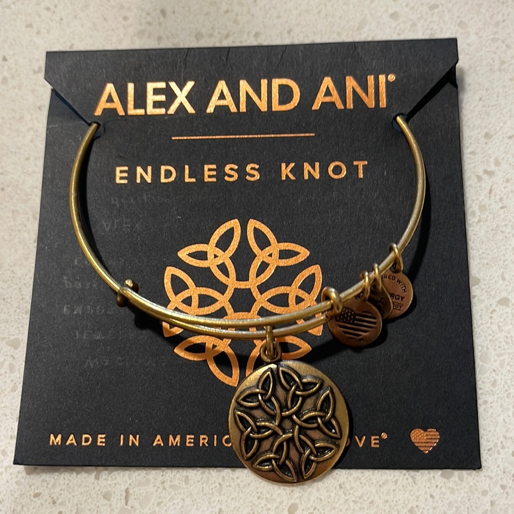 Alex and Ani Endless Knot Bracelet